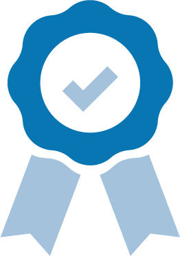 certification ribbon icon