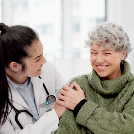 patient with doctor